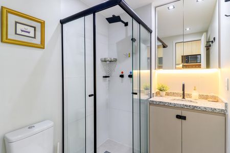Studio para alugar com 26m², 1 quarto e sem vagaBanheiro