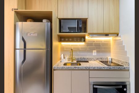 Studio para alugar com 26m², 1 quarto e sem vagaCozinha