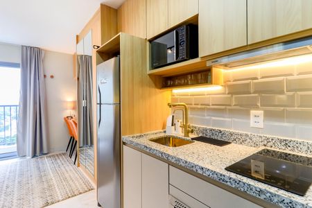 Studio para alugar com 26m², 1 quarto e sem vagaCozinha