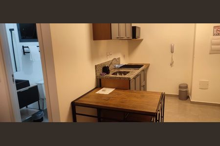 Studio à venda com 25m², 1 quarto e sem vagaCozinha