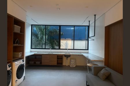 Studio à venda com 26m², 1 quarto e sem vagaLavanderia