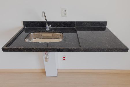 Studio para alugar com 25m², 1 quarto e sem vagaCozinha