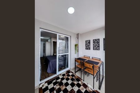 Varanda de kitnet/studio à venda com 1 quarto, 27m² em Belenzinho, São Paulo