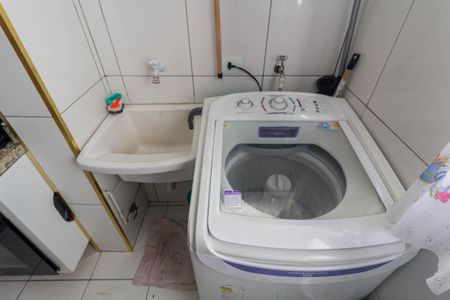 Apartamento à venda com 43m², 2 quartos e 1 vagaCozinha-Lavanderia