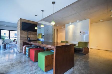 Apartamento para alugar com 70m², 1 quarto e 1 vaga Apartamento para alugar com 70m², 1 quarto e 1 vagaÁrea comum - Salão de festas