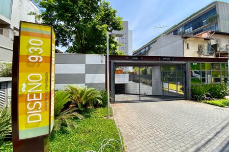 Apartamento para alugar com 35m², 1 quarto e 1 vagaFachada