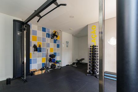 Apartamento para alugar com 41m², 2 quartos e sem vaga Apartamento para alugar com 41m², 2 quartos e sem vagaÁrea comum - Academia