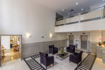 Apartamento para alugar com 34m², 1 quarto e 1 vaga Apartamento para alugar com 34m², 1 quarto e 1 vagaÁrea comum - Hall social