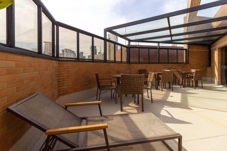 Apartamento para alugar com 34m², 1 quarto e 1 vaga Apartamento para alugar com 34m², 1 quarto e 1 vagaÁrea comum - Terraço