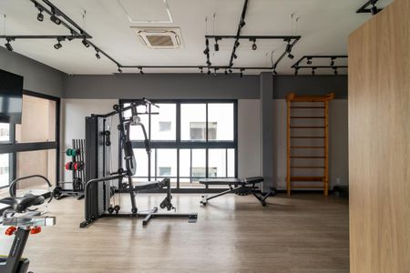 Studio à venda com 18m², 1 quarto e sem vaga Studio à venda com 18m², 1 quarto e sem vagaÁrea comum - Academia