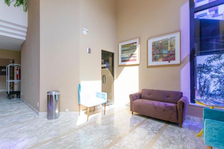 Apartamento para alugar com 49m², 1 quarto e 1 vagaHall Social