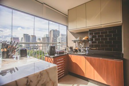 Studio à venda com 32m², 1 quarto e sem vagaCozinha