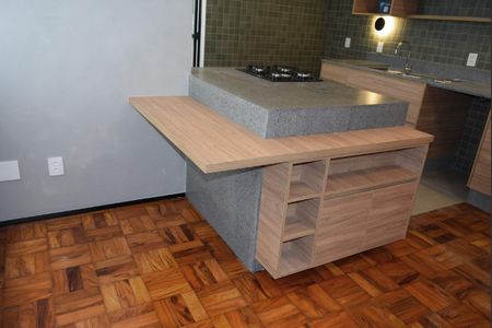 Apartamento à venda com 64m², 1 quarto e 1 vagaCozinha