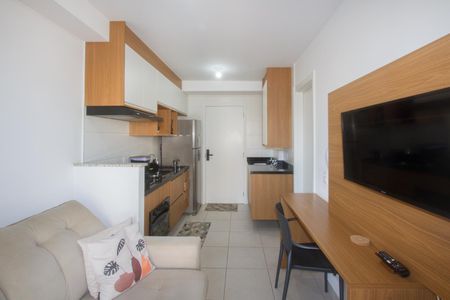 Sala de apartamento para alugar com 1 quarto, 29m² em Vila das Belezas, São Paulo