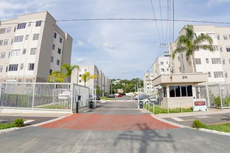 Apartamento para alugar com 42m², 2 quartos e 1 vagaFachada e portaria