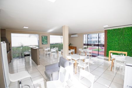 Apartamento para alugar com 42m², 2 quartos e 1 vagaÁrea comum - Salão de festas