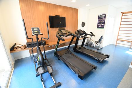 Apartamento para alugar com 132m², 2 quartos e 2 vagasÁrea comum - Academia