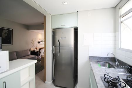 Apartamento à venda com 46m², 1 quarto e 1 vagaCozinha