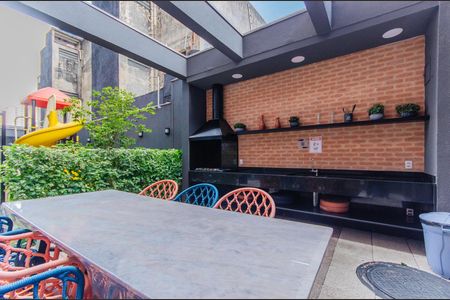 Apartamento para alugar com 31m², 1 quarto e 1 vagaÁrea comum - Churrasqueira