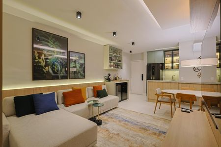 Apartamento à venda com 70m², 3 quartos e 2 vagas Apartamento à venda com 70m², 3 quartos e 2 vagasSala