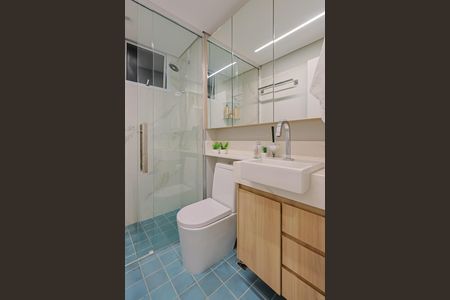 Apartamento à venda com 70m², 3 quartos e 2 vagas Apartamento à venda com 70m², 3 quartos e 2 vagasBanheiro da Suíte