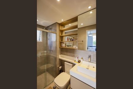 Apartamento à venda com 63m², 2 quartos e 1 vaga Apartamento à venda com 63m², 2 quartos e 1 vagaBanheiro da Suíte