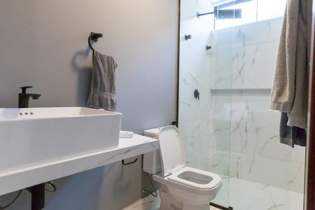 Casa de condomínio à venda com 390m², 5 quartos e 4 vagasbanheiro suite 3