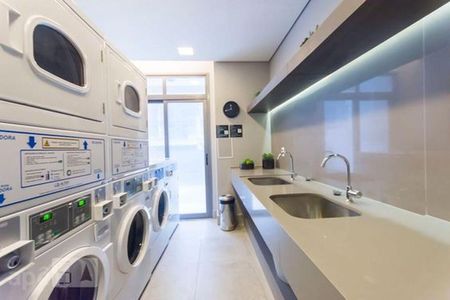 Studio para alugar com 35m², 1 quarto e 1 vagaLavanderia