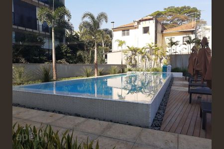 Studio para alugar com 35m², 1 quarto e 1 vagaPiscina