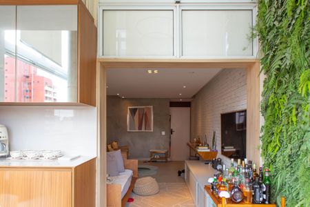 Apartamento à venda com 90m², 1 quarto e 2 vagasVaranda