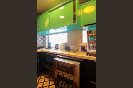 Apartamento à venda com 50m², 1 quarto e 1 vagaCozinha integrada