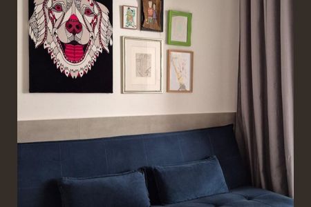 Sala casa 2 de casa para alugar com 1 quarto, 50m² em Vila Clementino, São Paulo