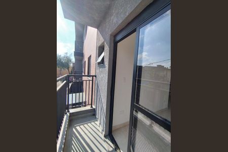 Apartamento à venda com 41m², 2 quartos e sem vagaSacada da Sala