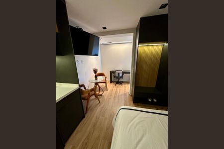 Studio à venda com 26m², 1 quarto e sem vagaSala