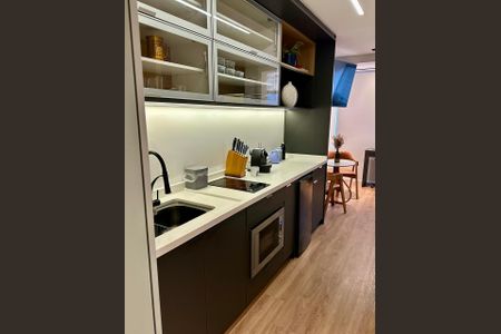 Studio à venda com 26m², 1 quarto e sem vagaCozinha