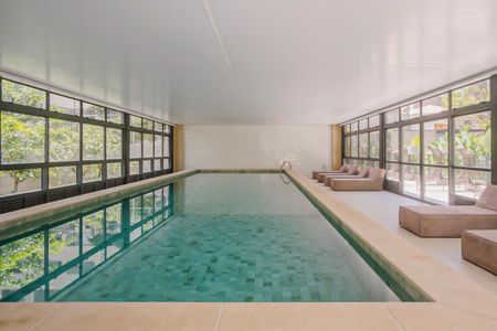 Studio para alugar com 31m², 1 quarto e sem vaga Studio para alugar com 31m², 1 quarto e sem vagaÁrea comum - Piscina