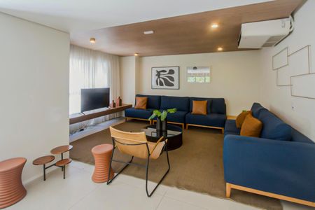 Studio para alugar com 31m², 1 quarto e sem vaga Studio para alugar com 31m², 1 quarto e sem vagaÁrea comum - Salão de festas