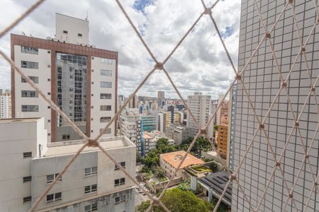 Apartamento para alugar com 90m², 3 quartos e 2 vagasVista da Varanda da Sala
