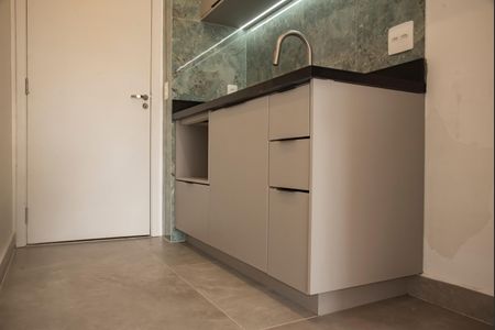 Studio à venda com 26m², 1 quarto e sem vagaCozinha