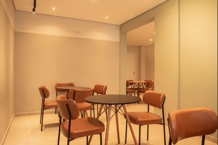 Studio à venda com 26m², 1 quarto e sem vagaÁrea comum - Salão de festas