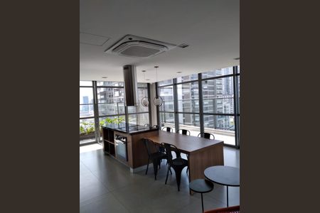 Studio à venda com 22m², 1 quarto e sem vagaÁrea Gourmet