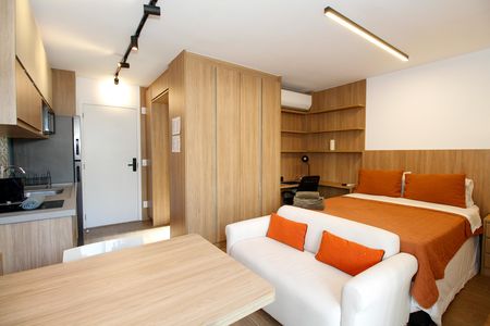 Studio para alugar com 30m², 1 quarto e sem vaga Studio para alugar com 30m², 1 quarto e sem vagaStudio