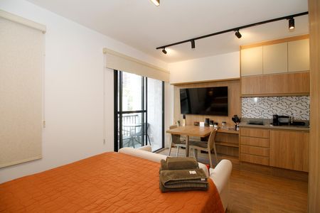 Studio para alugar com 30m², 1 quarto e sem vaga Studio para alugar com 30m², 1 quarto e sem vagaStudio