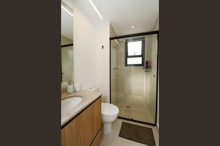 Studio para alugar com 30m², 1 quarto e sem vaga Studio para alugar com 30m², 1 quarto e sem vagaBanheiro