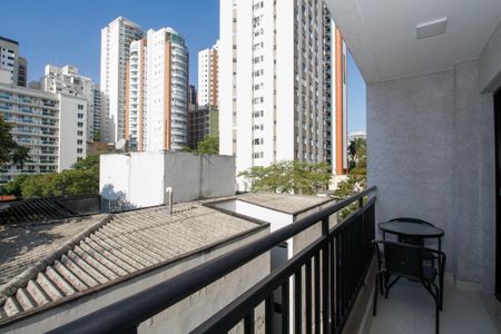 Studio para alugar com 30m², 1 quarto e sem vaga Studio para alugar com 30m², 1 quarto e sem vagaVaranda