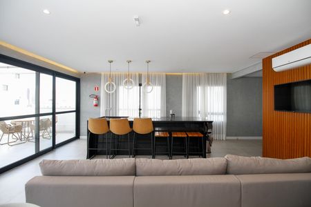 Studio para alugar com 30m², 1 quarto e sem vaga Studio para alugar com 30m², 1 quarto e sem vagaÁrea Comum - Espaço Gourmet