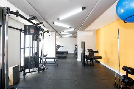 Studio para alugar com 30m², 1 quarto e sem vaga Studio para alugar com 30m², 1 quarto e sem vagaÁrea Comum - Academia
