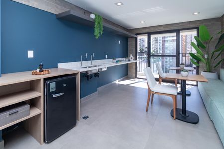 Studio à venda com 25m², 1 quarto e sem vaga Studio à venda com 25m², 1 quarto e sem vagaÁrea Comum - Salão de Festas