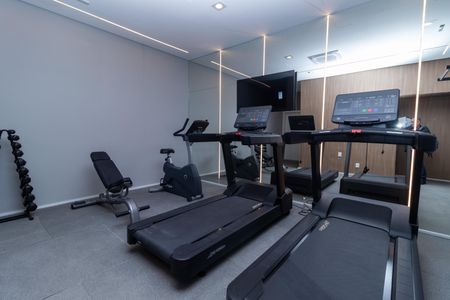 Studio à venda com 25m², 1 quarto e sem vaga Studio à venda com 25m², 1 quarto e sem vagaÁrea Comum - Academia