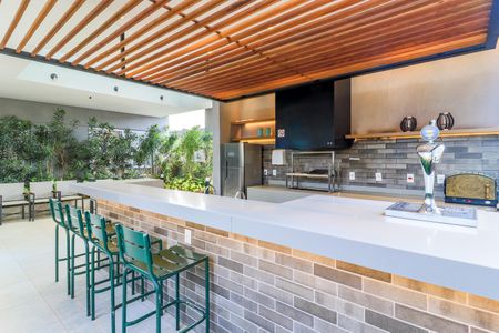 Apartamento à venda com 81m², 2 quartos e 2 vagasÁrea comum - Churrasqueira